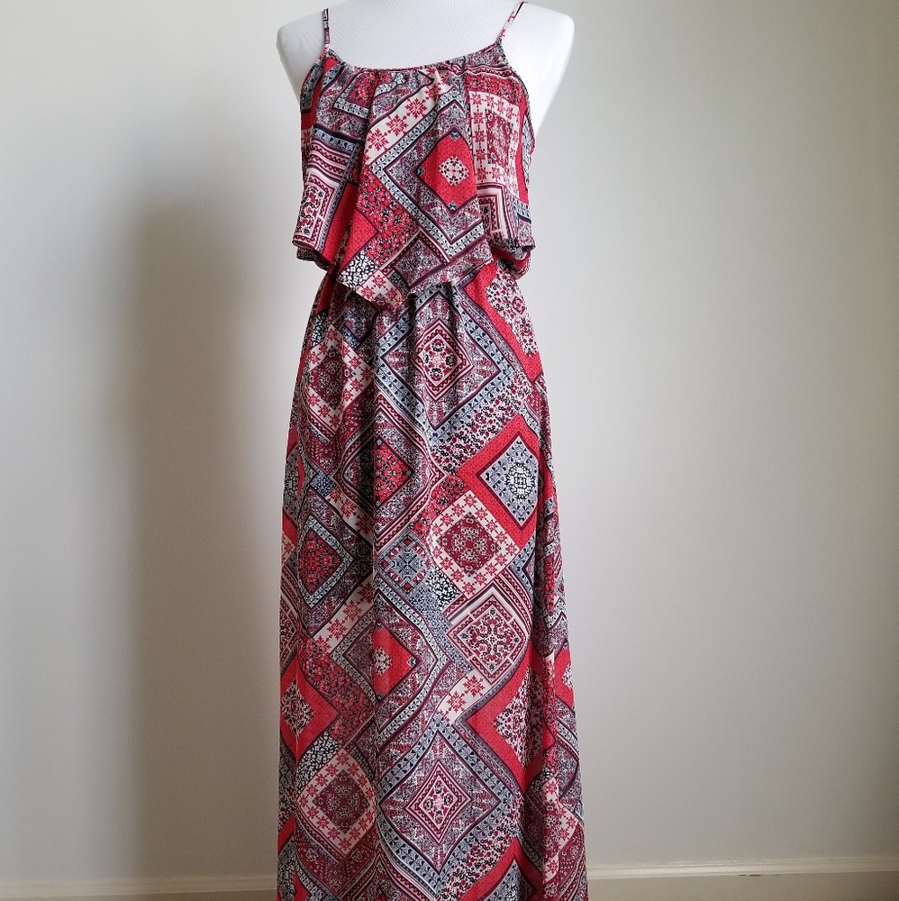 Maxi Printed Dress